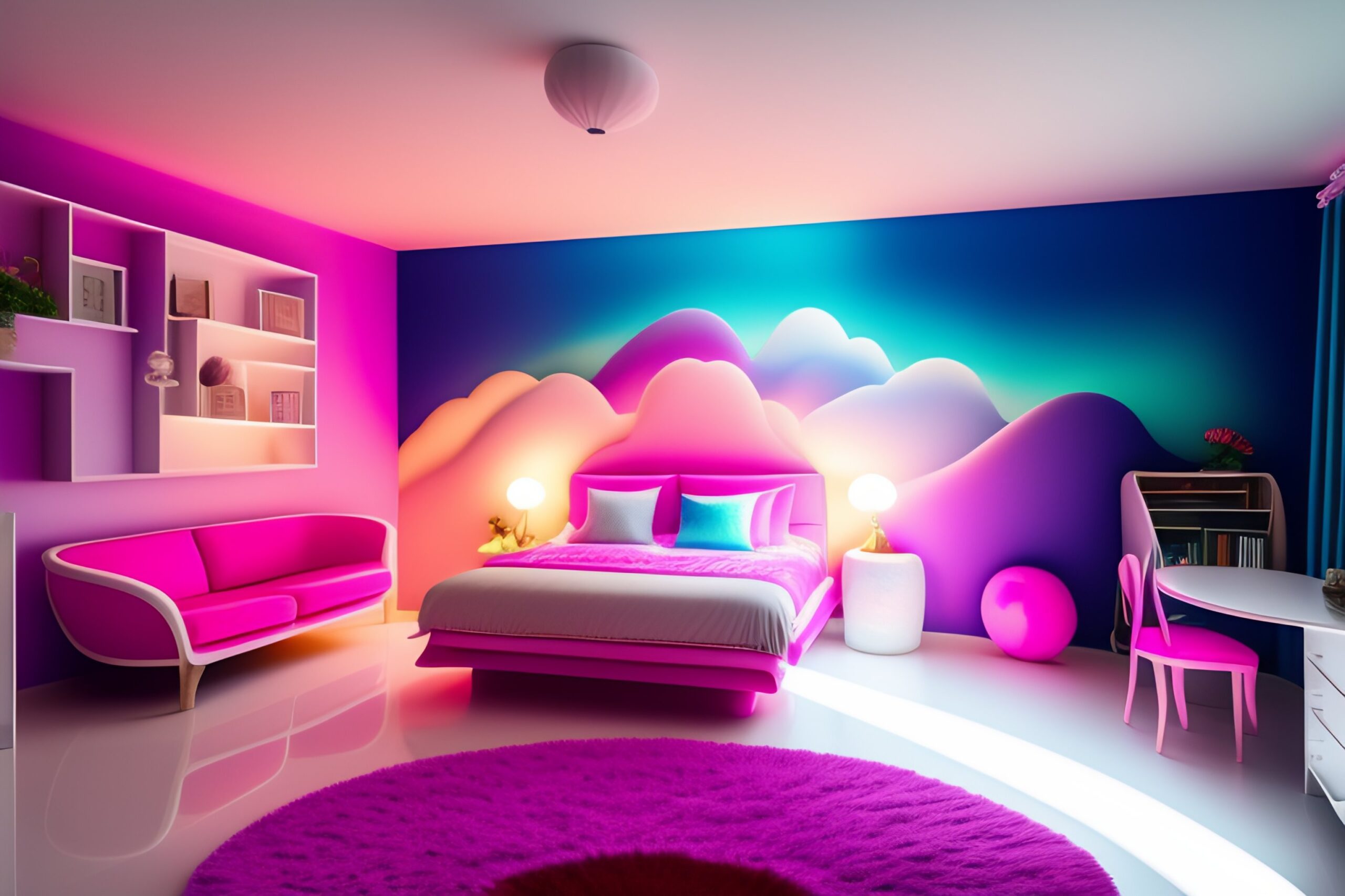 pokój dla dziewczynki