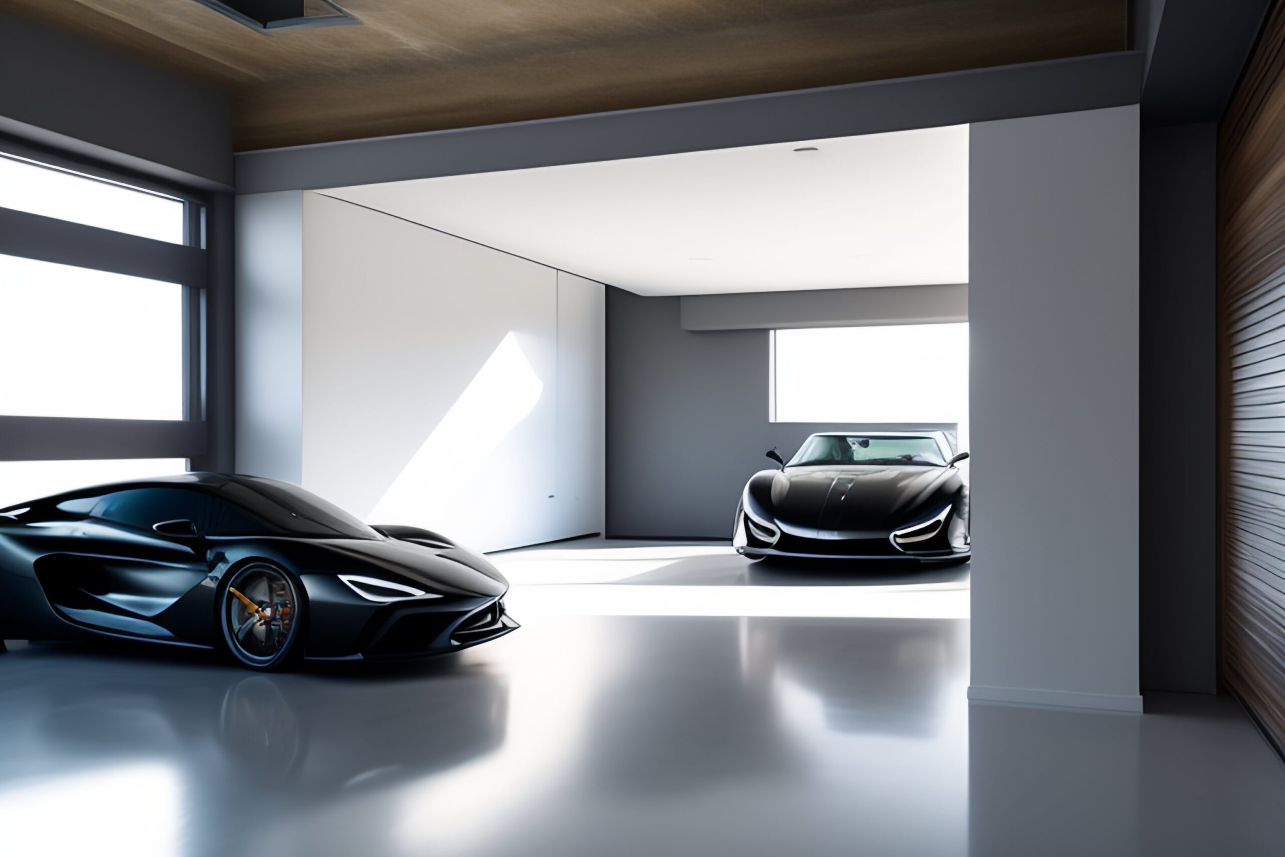 pomysł na wnętrze garażu