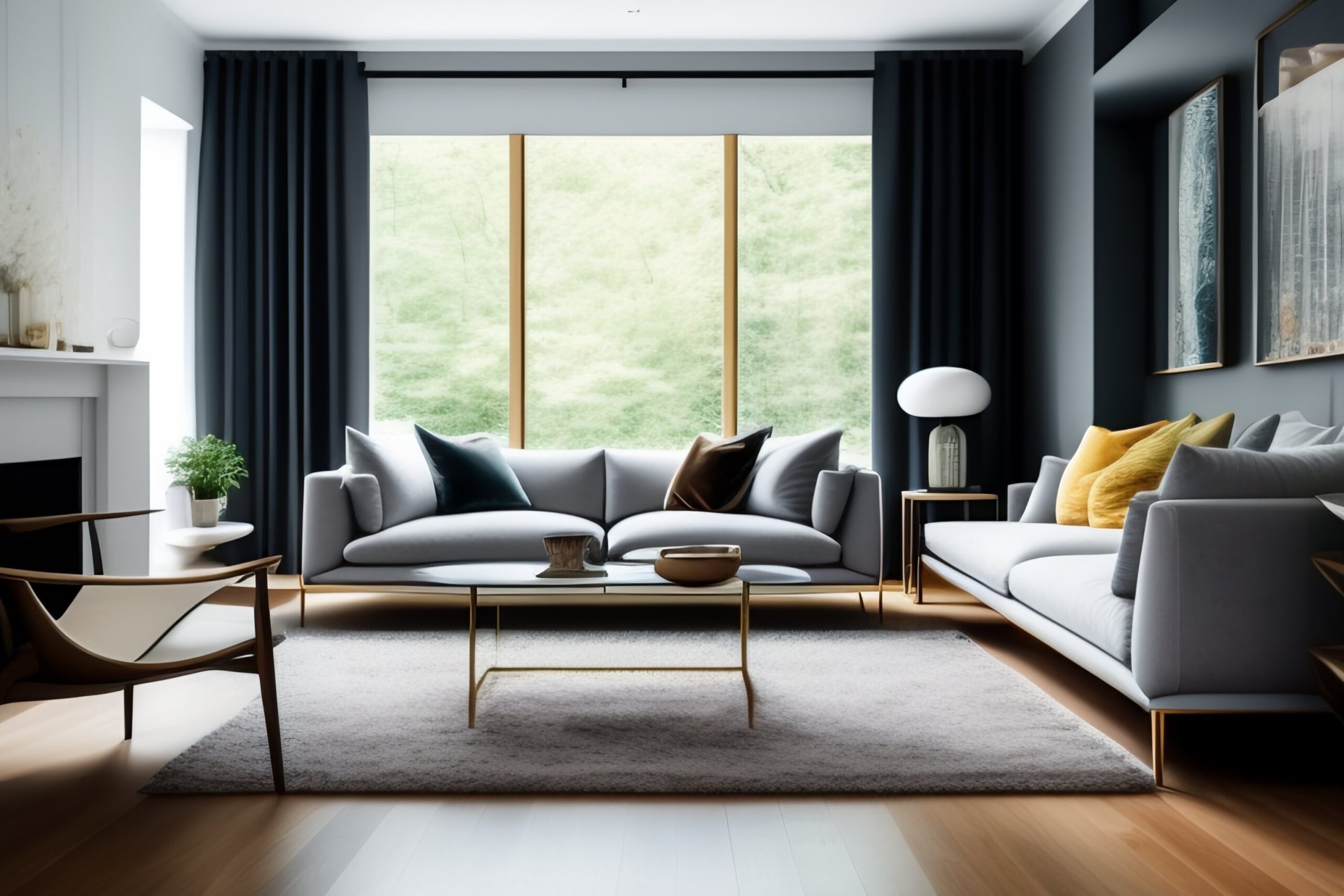 pomysł na okno bez firanek